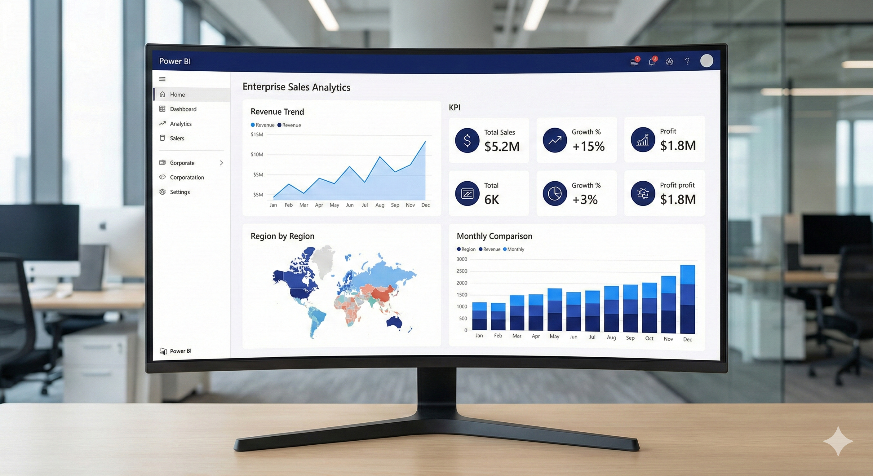 Sales Analytics Dashboard